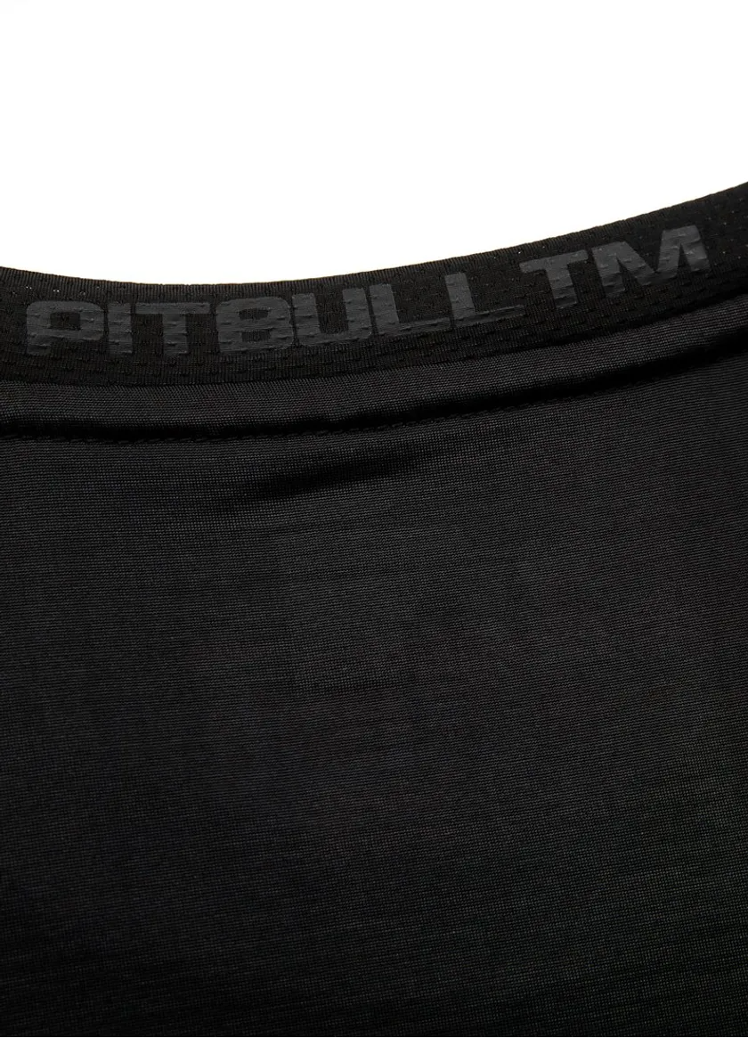 Pitbull Rashguard Męski Longsleeve Performance Pro Plus Small Logo Czarny