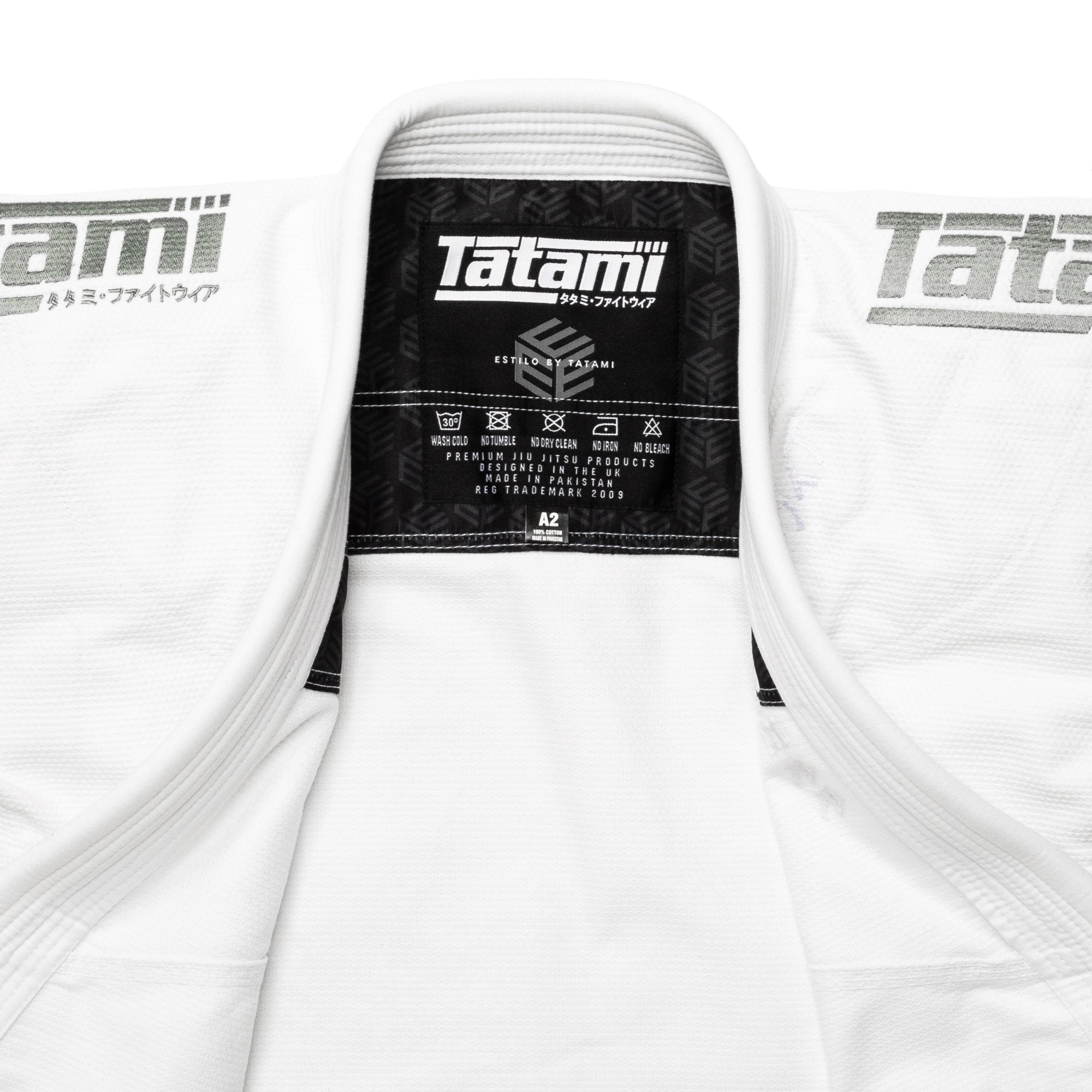 Tatami Kimono/Gi BJJ Męskie Estilo Black Label Białe/Szare