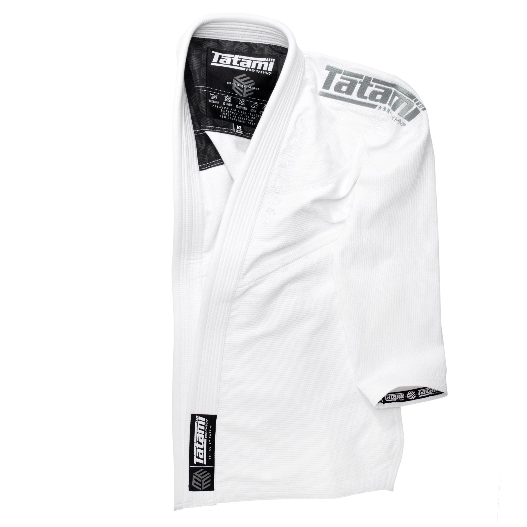 Tatami Kimono/Gi BJJ Męskie Estilo Black Label Białe/Szare