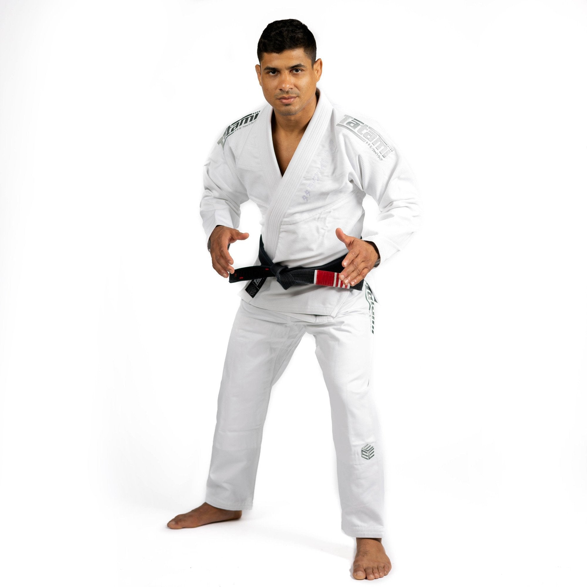 Tatami Kimono/Gi BJJ Męskie Estilo Black Label Białe/Szare
