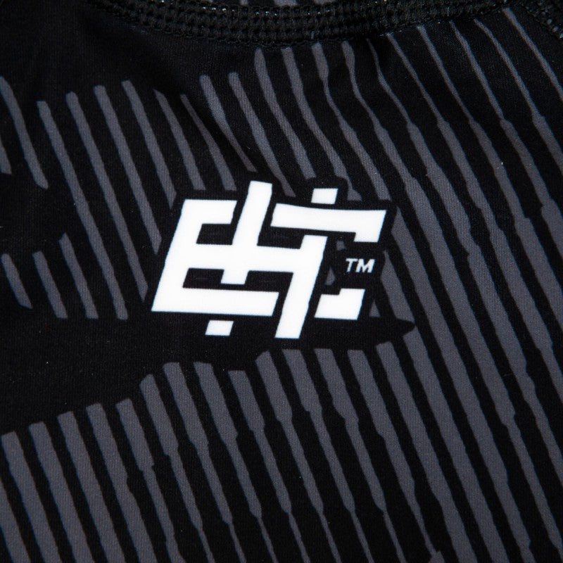 Extreme Hobby Rashguard Męski Krótki Rękaw Havoc Czarny