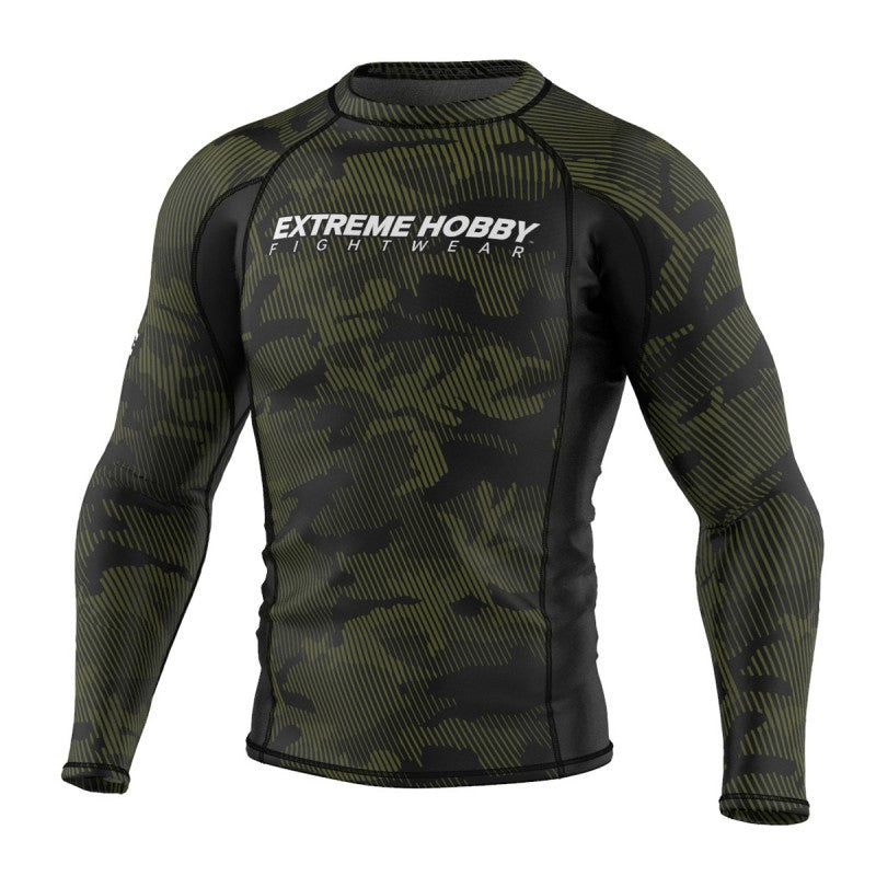 Extreme Hobby Rashguard Męski Długi Rękaw Havoc Khaki