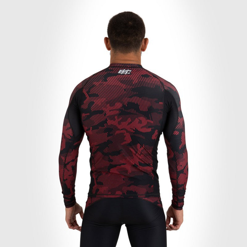 Extreme Hobby Rashguard Męski Długi Rękaw Havoc Czerwony