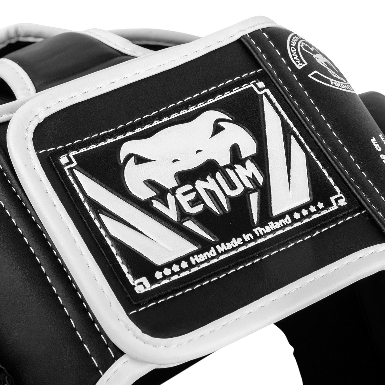 Venum Kask Bokserski Elite Czarny/Biały