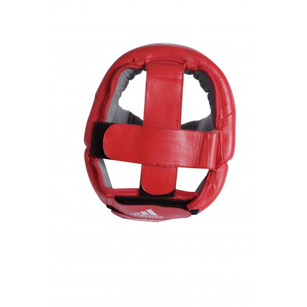Adidas Kask Bokserski z Atestem AIBA Czerwony