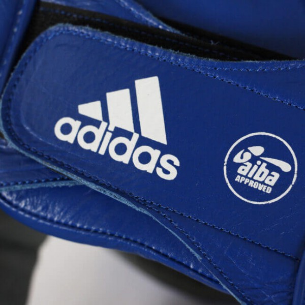 Adidas Kask Bokserski z Atestem AIBA Niebieski
