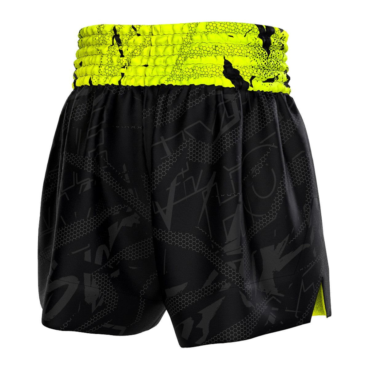 Extreme Hobby Spodenki Muay Thai Neo Limonka