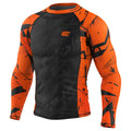 Extreme Hobby Rashguard Męski Długi Rękaw Neo Orange
