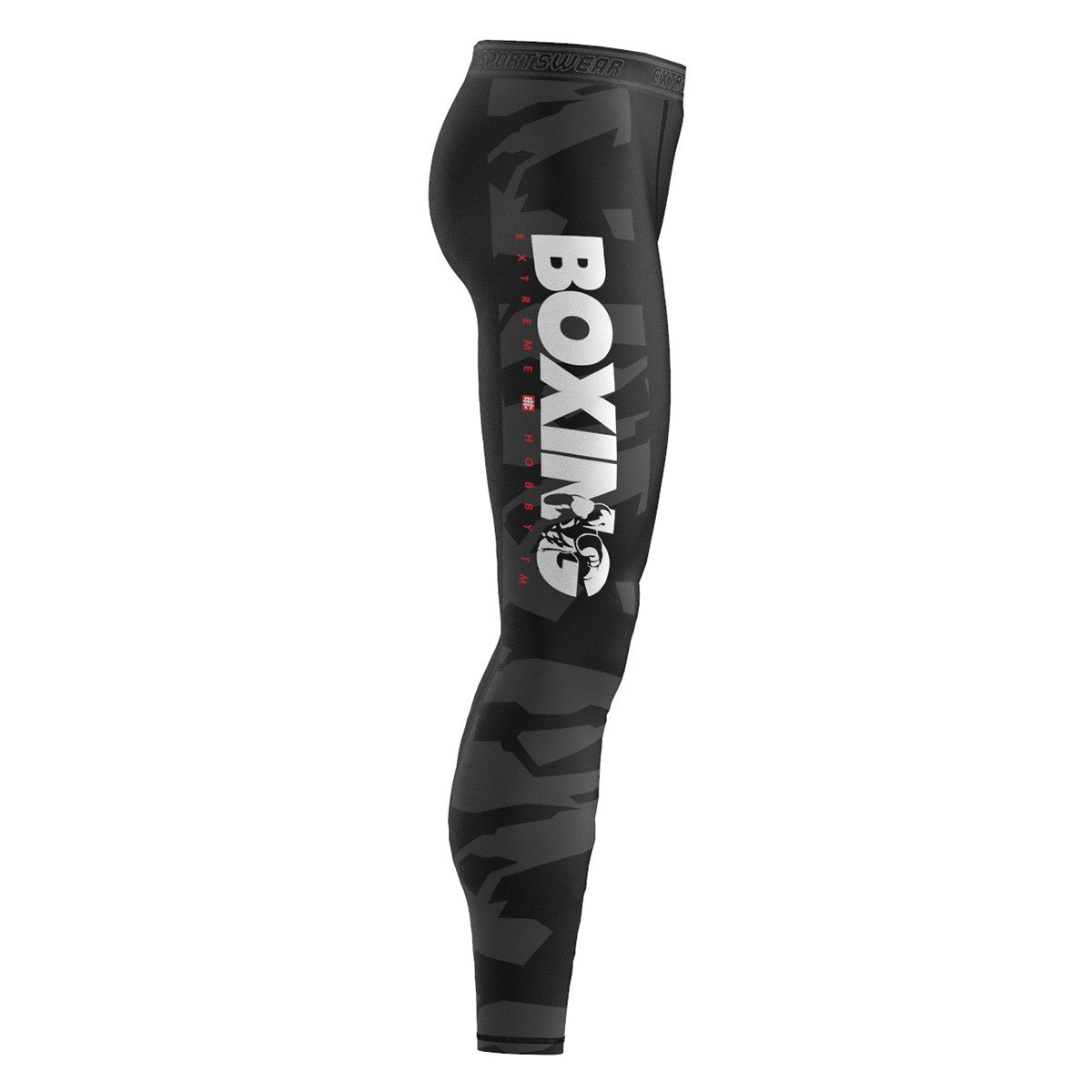 Extreme Hobby Legginsy Męskie Bold Boxing
