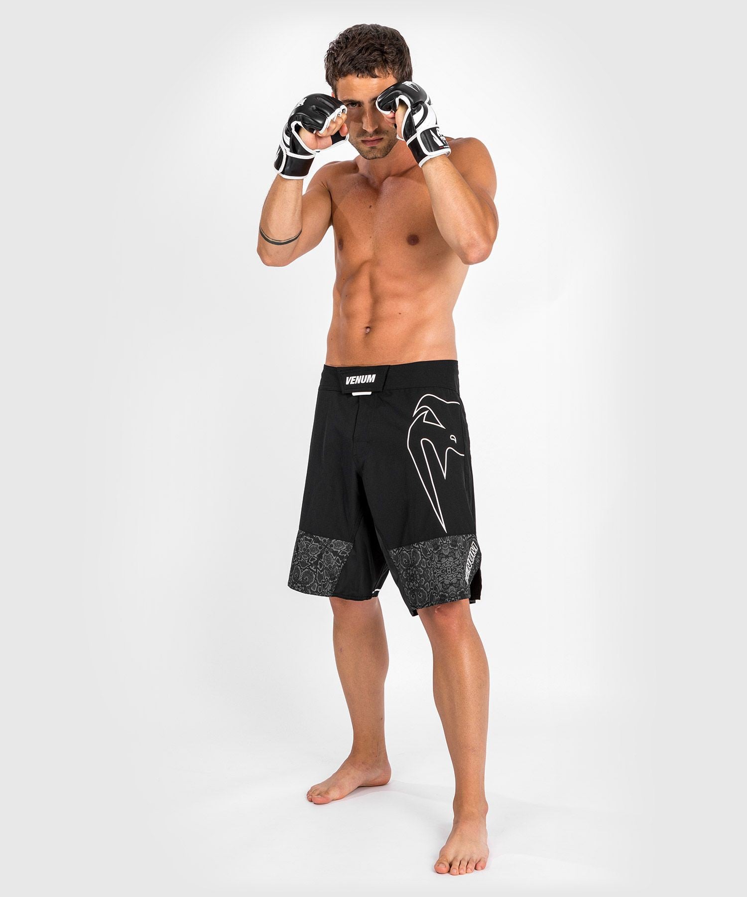 Venum Spodenki MMA Light 4.0 Czarne/Białe