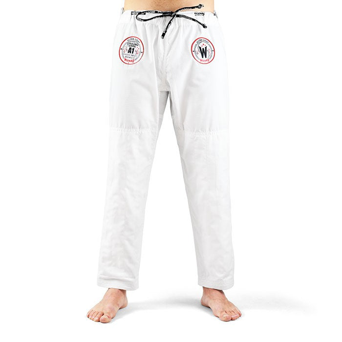 Ground Game Kimono/Gi BJJ Męskie Wizard Białe