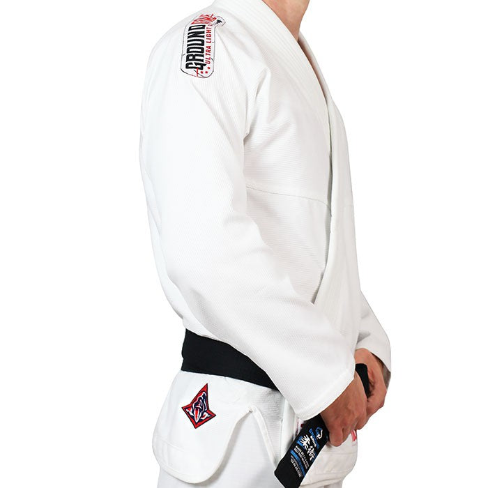Ground Game Kimono/Gi BJJ Męskie Wizard Białe