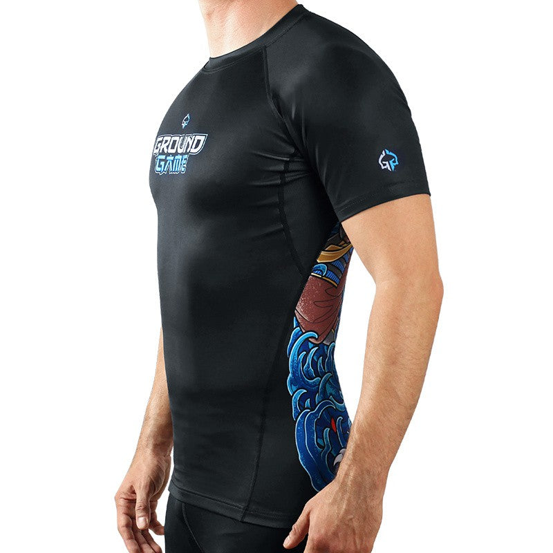 Ground Game Rashguard Męski Yokai 3.0 Krótki Rękaw