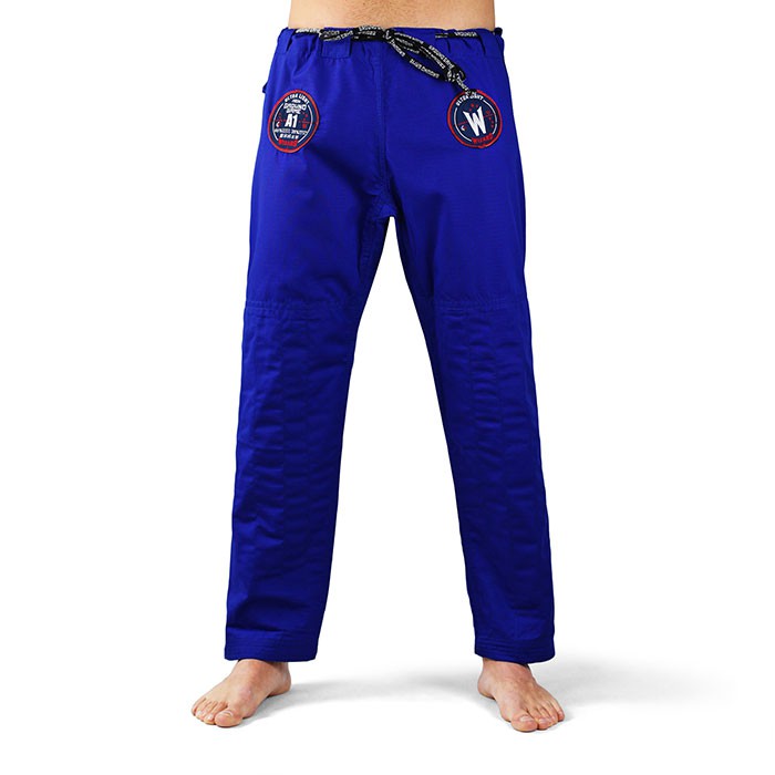Ground Game Kimono/Gi BJJ Męskie Wizard Niebieskie