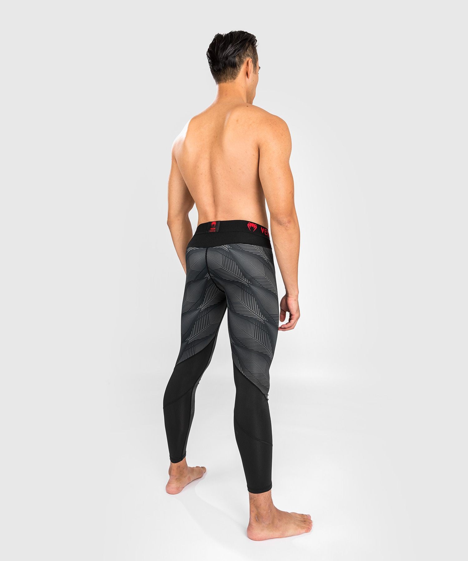 Venum Legginsy Treningowe Męskie Phantom Czarne/Czerwone