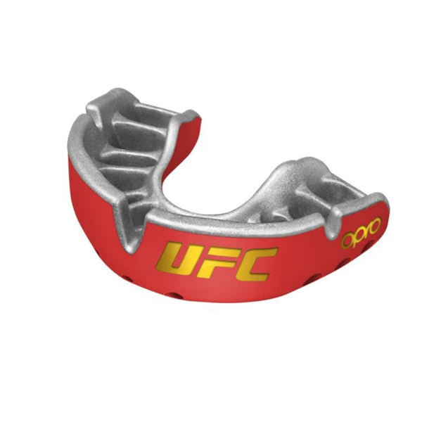 Opro Ochraniacz Na Zęby UFC Gold GEN2 Czerwony/Srebrny