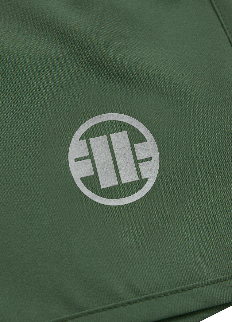 Pitbull Spodenki Sportowe Performance Small Logo Oliwkowe