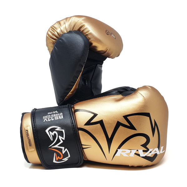 Rival Rękawice bokserskie sparingowe RS11V Evolution Złote