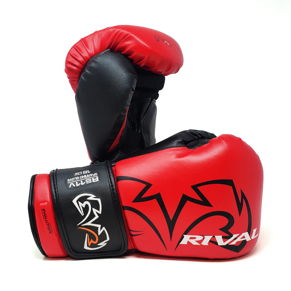 Rival Rękawice bokserskie sparingowe RS11V Evolution Czerwone
