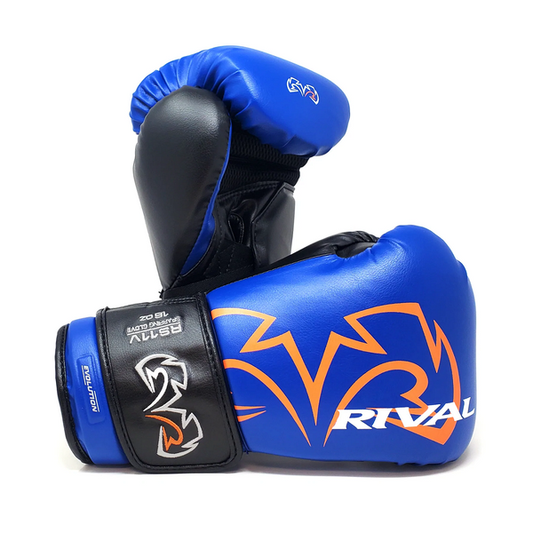 Rival Rękawice bokserskie sparingowe RS11V Evolution Niebieskie