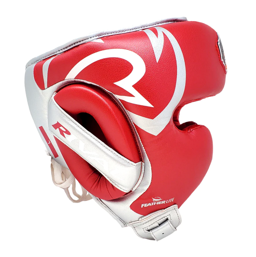 Rival Kask Bokserski RHG100 Professional Czerwony/Srebrny