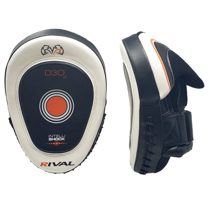 Rival Tarcze Bokserskie INTELLI-SHOCK Punch Mitts RPM10 Białe/Czarne
