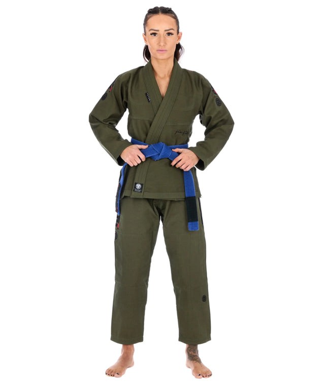 Tatami Kimono/Gi Damskie Elements Superlite Khaki