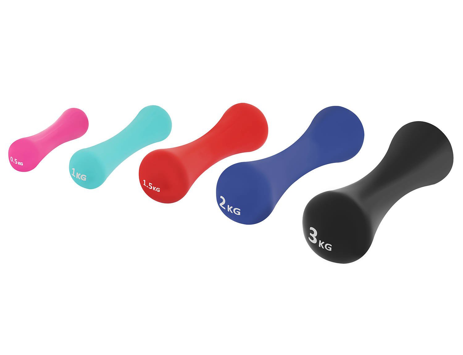 4FIZJO Hantelki 8-shape neoprenowe 2szt