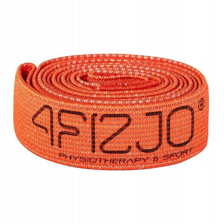 4FIZJO Guma materiałowa Flex Band długa - pomarańczowa (opór 1-7kg)
