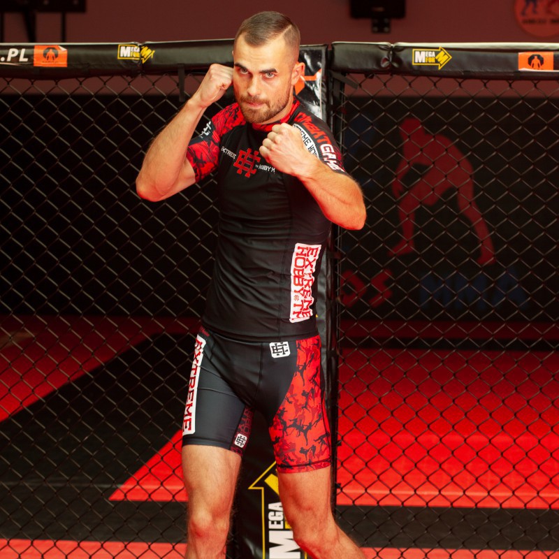 Extreme Hobby Spodenki Athletic Red Warrior