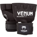 Venum Gel Kontact Owijki Bokserskie - Bandaże Żelowe Hand Wrap Czarny/Biały