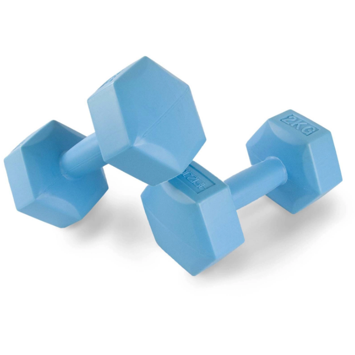 4FIZJO Hantelki HEXAGONALNE - 2 szt