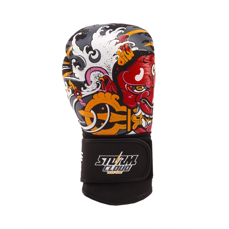 StormCloud Rękawice bokserskie ze skóry naturalnej Boxing Pro Daisho ONI