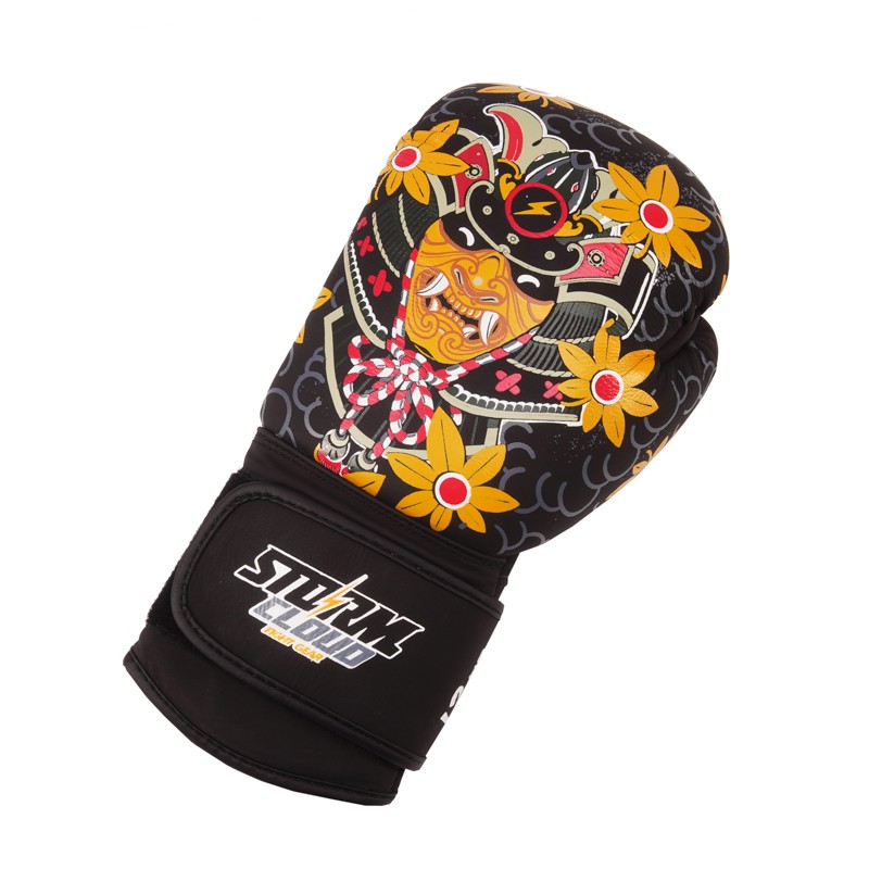 StormCloud Rękawice bokserskie ze skóry naturalnej Boxing Pro Daisho RONIN