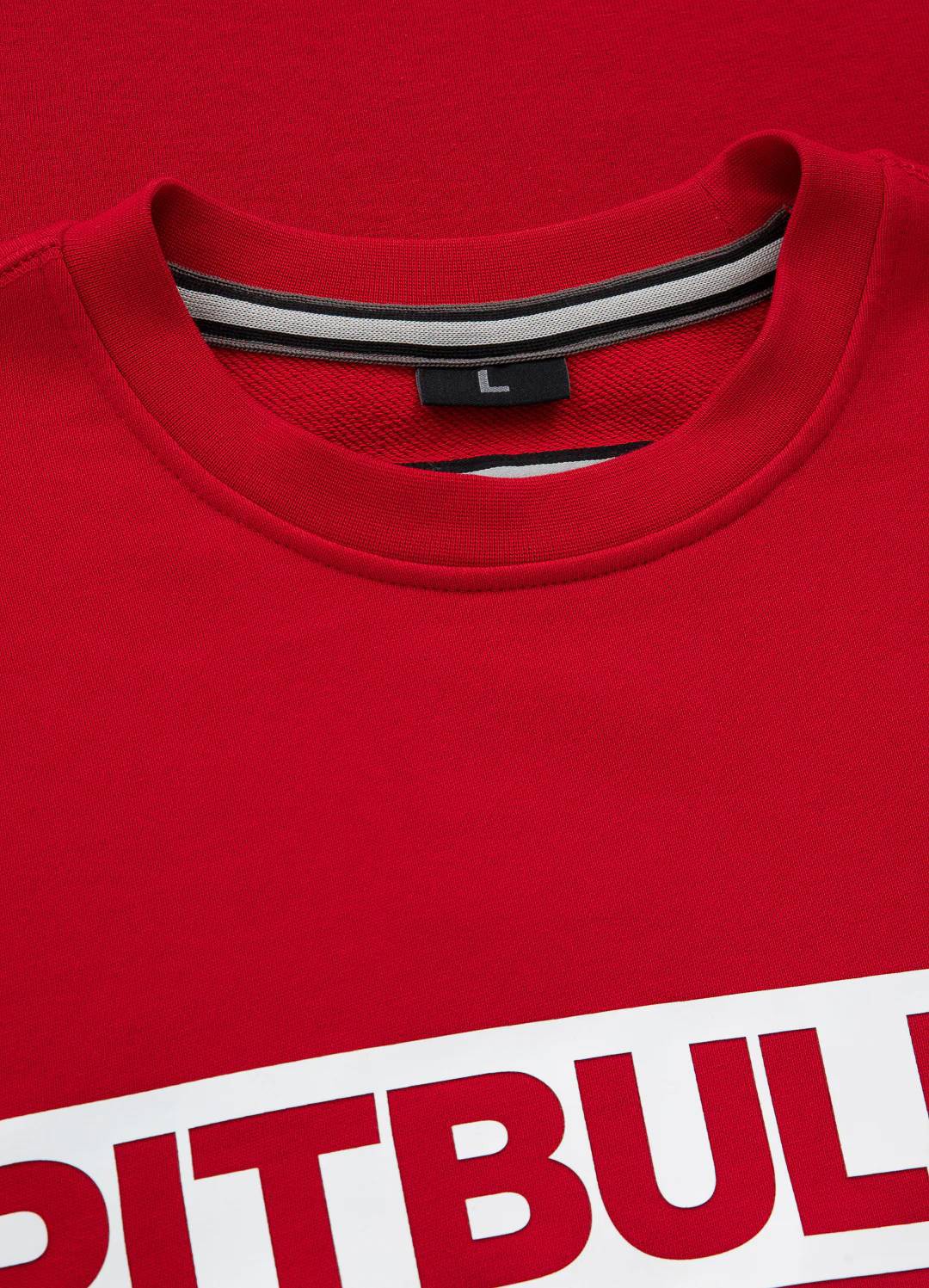Pitbull Bluza Crewneck Terry Hilltop Czerwona