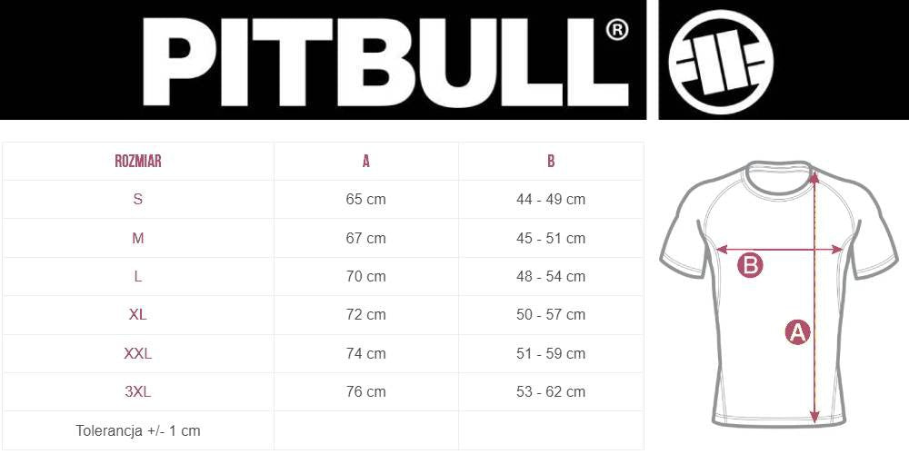 Pitbull Rashguard Męski Performance Pro Plus Small Logo Czarny