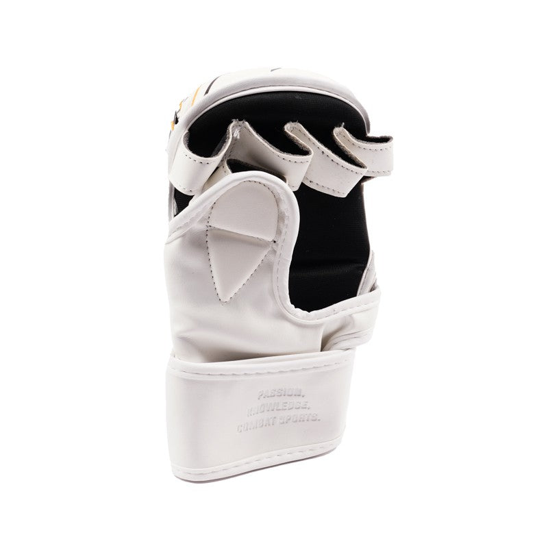 StormCloud Rękawice do MMA StarFall Sparingowe Biało-Żółte 7oz