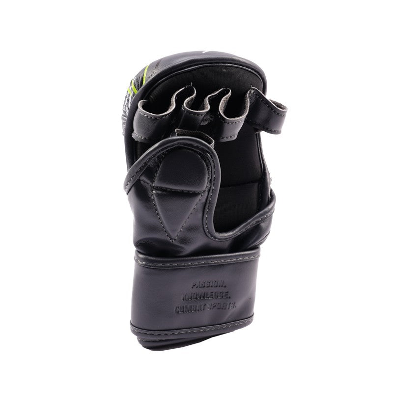 StormCloud Rękawice do MMA StarFall Sparingowe Grafit-Limonka 7oz