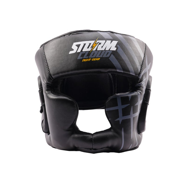 StormCloud Kask Bokserski Lynx Czarno-Szary