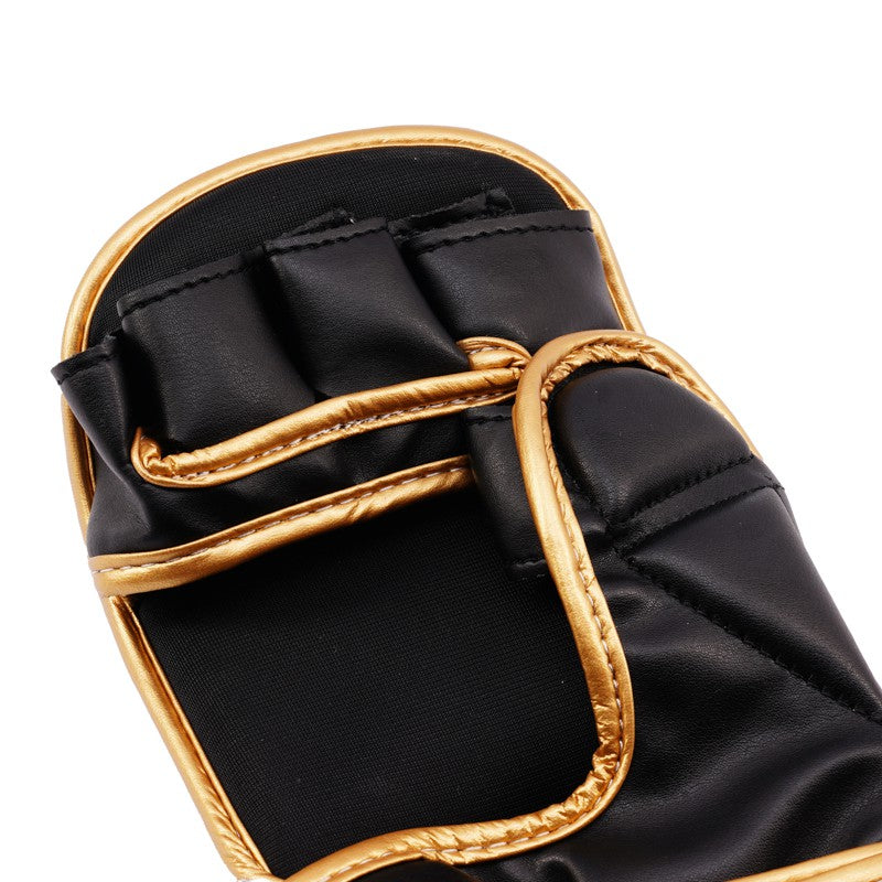 StormCloud Rękawice do MMA Lynx Sparingowe Czarno-Złote 7oz