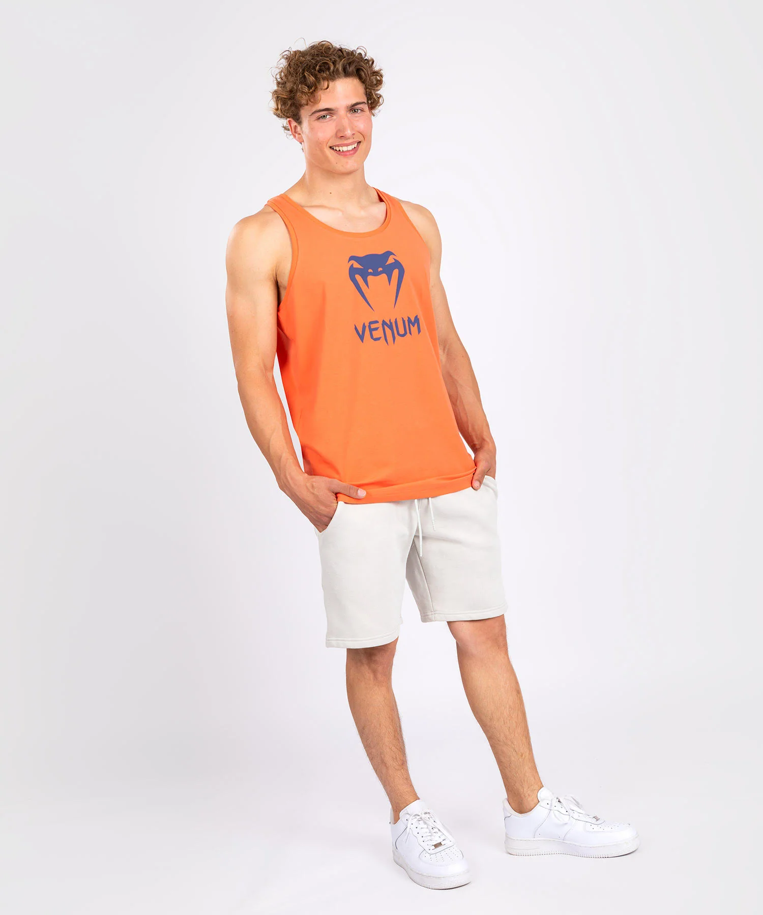 Venum Tank Top Classic Pomarańczowo/Niebieski