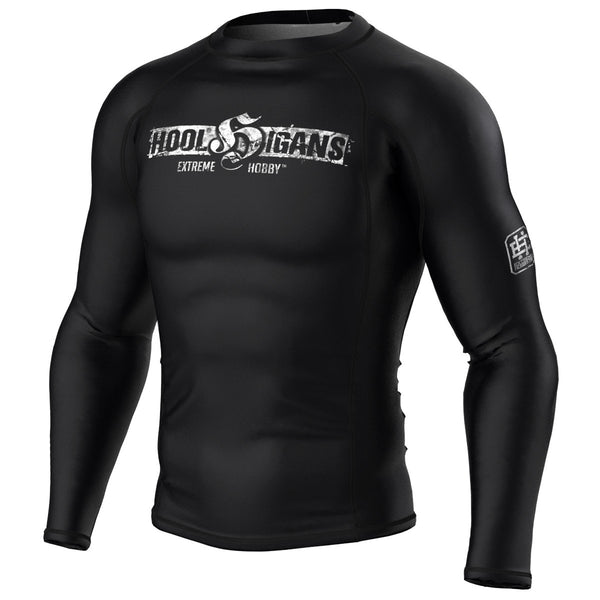 Extreme Hobby Rashguard Męski długi rękaw HOOLS CZARNY