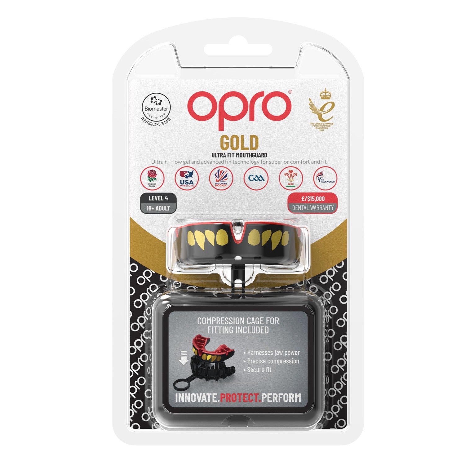 OPRO Ochraniacz na Zęby Gold GEN5 Jaws