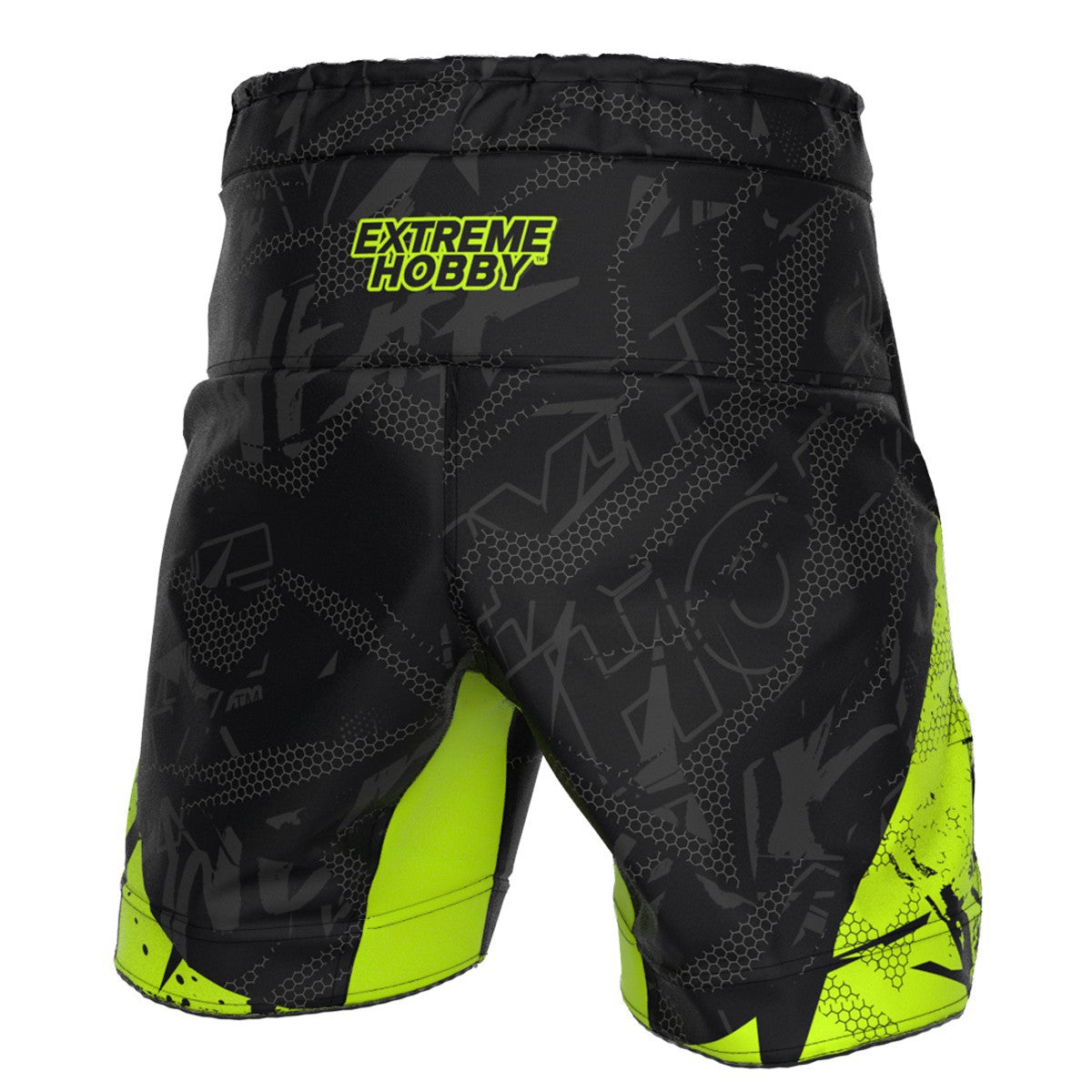 Extreme Hobby Spodenki MMA Dziecięce NEO Limonka