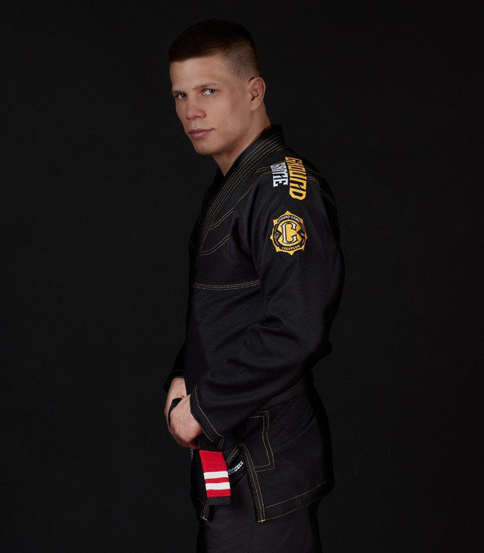 Ground Game Kimono/Gi BJJ Męskie Champion 2.0 Czarne