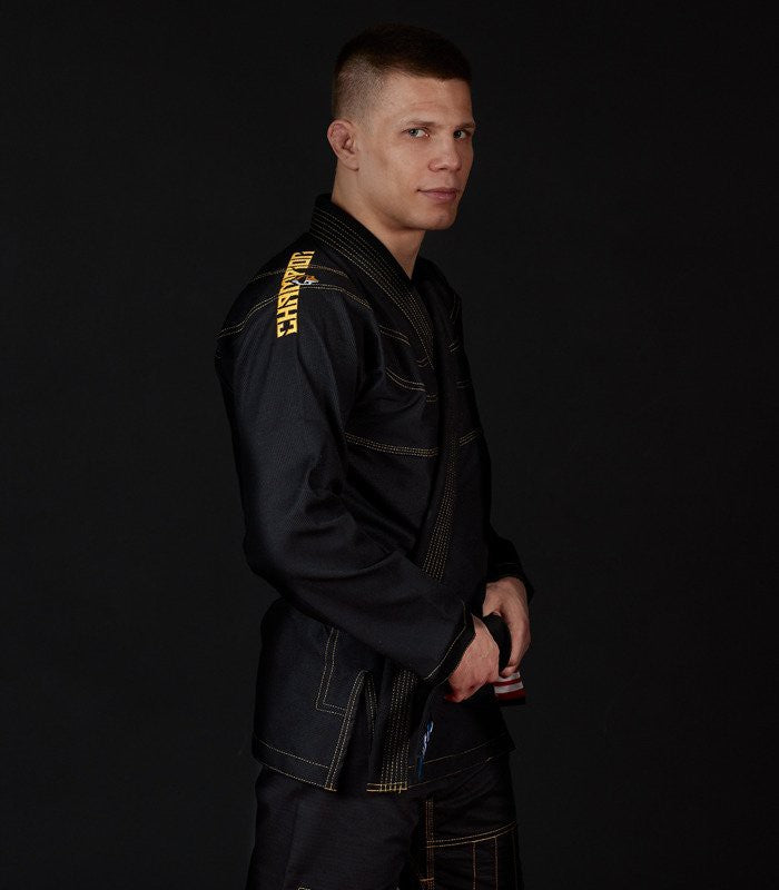Ground Game Kimono/Gi BJJ Męskie Champion 2.0 Czarne