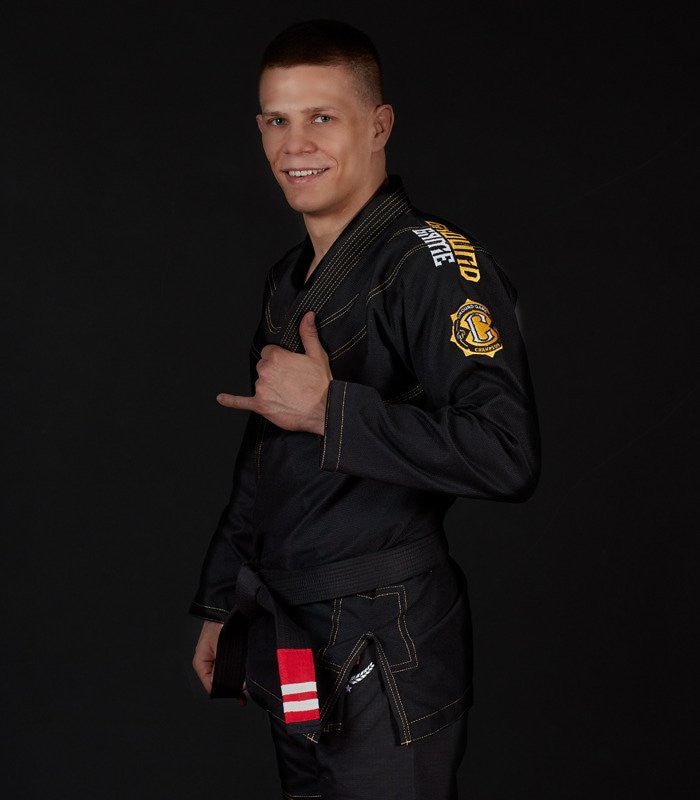 Ground Game Kimono/Gi BJJ Męskie Champion 2.0 Czarne