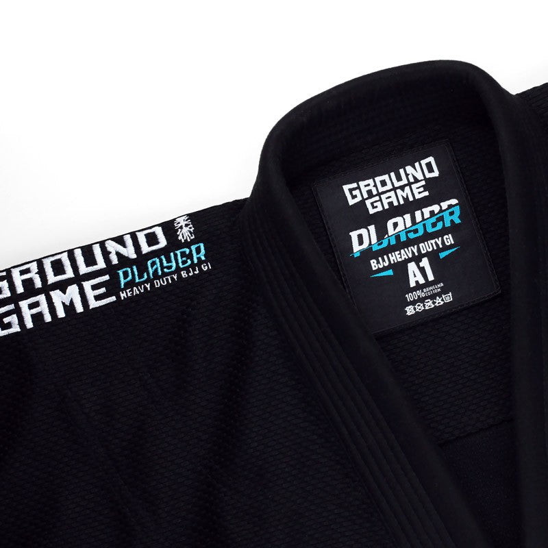 Ground Game Kimono/Gi BJJ Męskie Player 2.0 Czarne