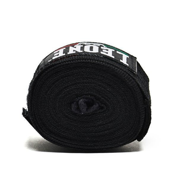 Leone Owijki Bokserskie - Bandaże 4,5m BLACK
