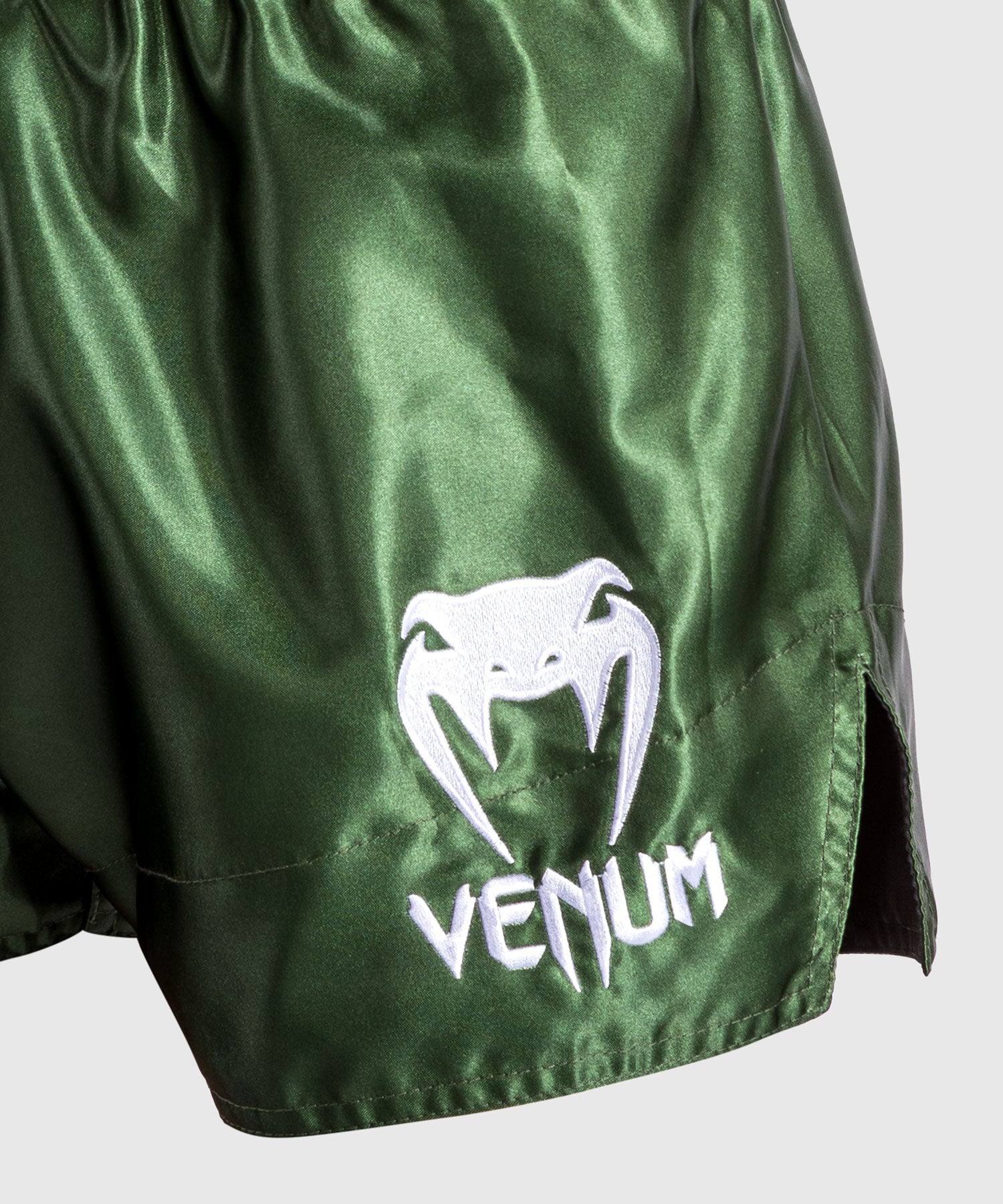 Venum Spodenki Muay Thai Classic Khaki/Białe